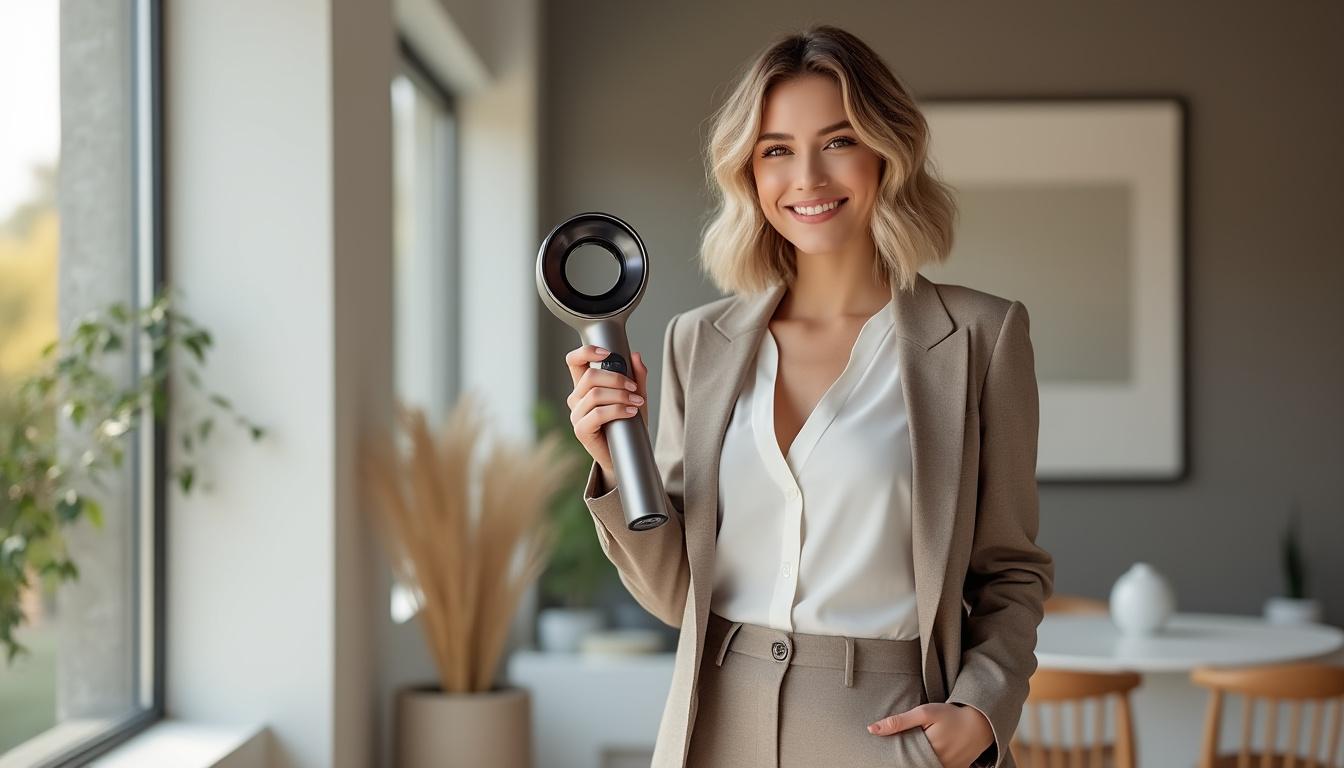profitez d'une offre exceptionnelle sur le dyson airwrap, l'appareil révolutionnaire pour coiffer vos cheveux sans chaleur extrême. ne manquez pas cette réduction remarquable pour obtenir des résultats professionnels à domicile. transformez votre routine de coiffage dès aujourd'hui!